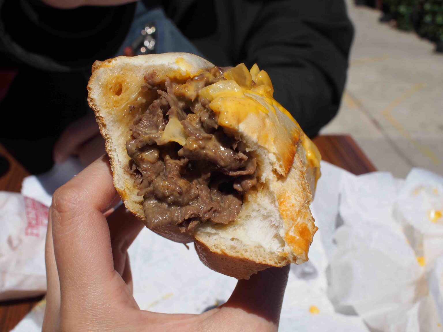 フィリーチーズステーキのベイクドポテトのレシピ